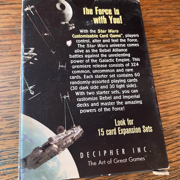 Star Wars Premiere 60 Card Game Collectible - Picture 5 of 5